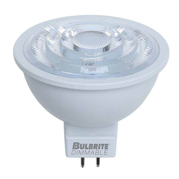 Bulbrite 50-Watt Equivalent Dimmable Flood MR16 Bi-Pin (GU5.3) 2700K, LED Light Bulb (3-Pack)