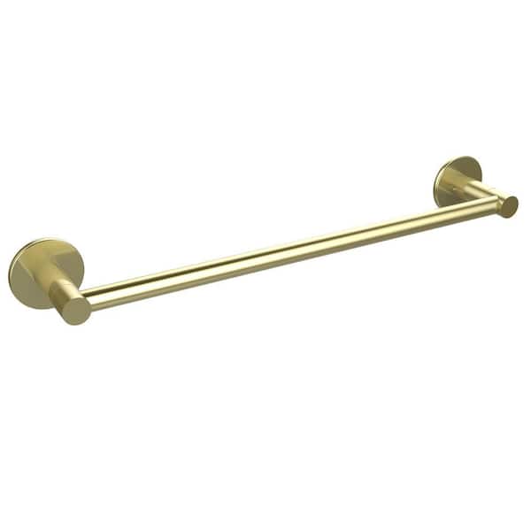 Allied Brass Fresno Collection 36 in. Towel Bar in Satin Brass