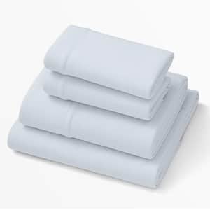 SoftStretch 4-Piece Morning Mist Solid Twin / Twin XL Bamboo Sheet Set