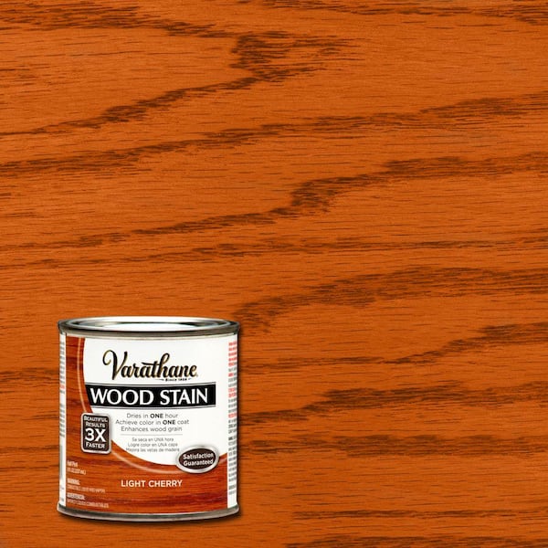 Varathane 8 oz. Light Cherry Premium Fast Dry Interior Wood Stain (4-Pack)