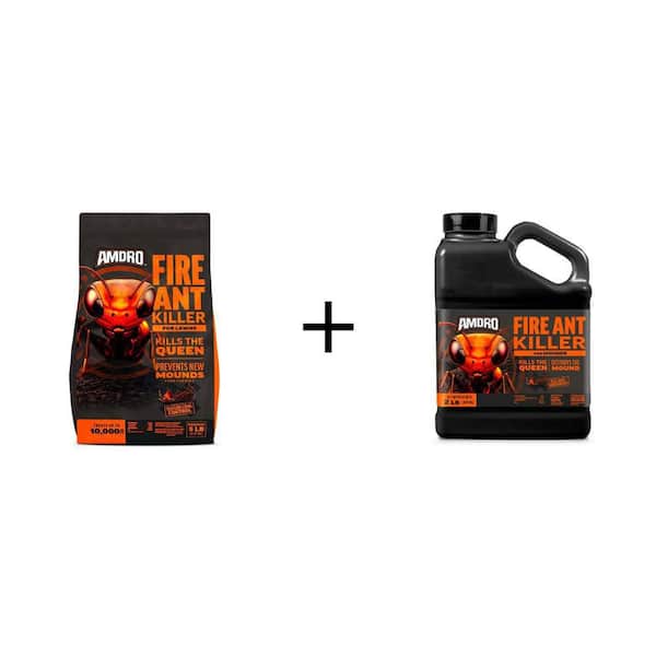 5 lb/10,000 sq. ft. & 2 lb/4,000 sq. ft. Outdoor Fire Ant Killer Granule Bait Combo