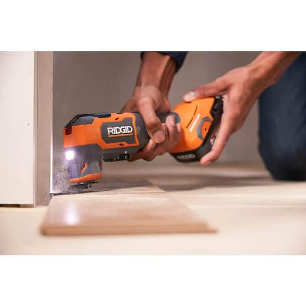 RIDGID 18V Brushless Cordless 3-Tool Combo Kit with Reciprocating