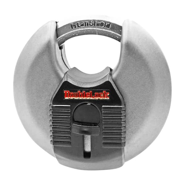 Crab 2.0, 2-3/4 in Keyed Discus Padlock with Key Shroud