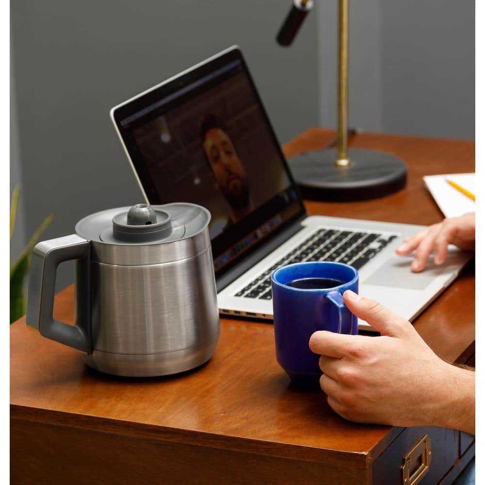Stainless Steel 10-Cup Programmable Drip Coffee Maker with Thermal Carafe