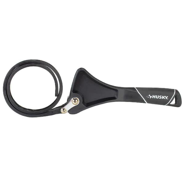 Husky 24 in. Dual Materal Strap Wrench with 8 inch Capacity