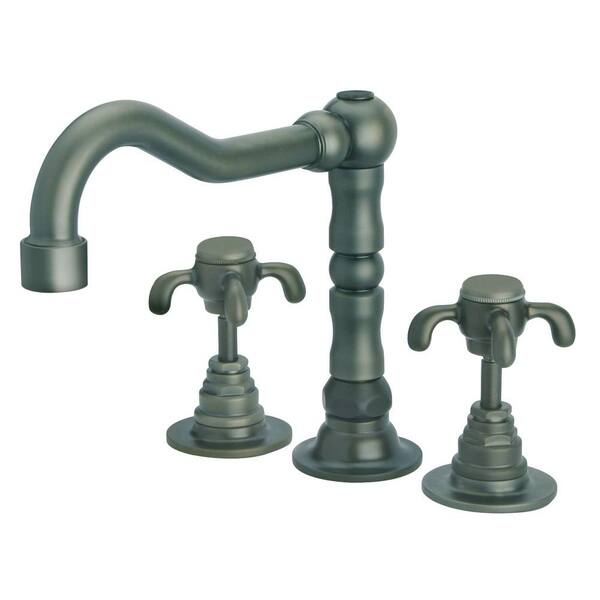 LaToscana Ornellaia 4 in. Minispread 2-Handle Mid-Arc Bathroom Faucet in Oil Rubbed Bronze