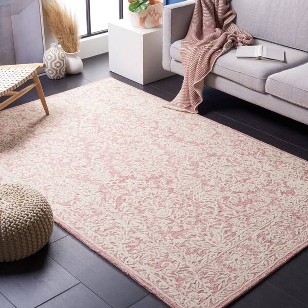 Safavieh Bella Area Rug, Light Pink/Ivory