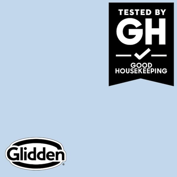 Glidden Premium 1 qt. Touch Of Blue PPG1242-2 Eggshell Interior Latex Paint