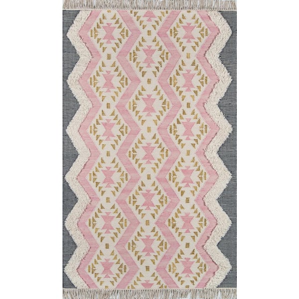 Indio Beverly Pink 5 ft. x 7 ft. Area Rug