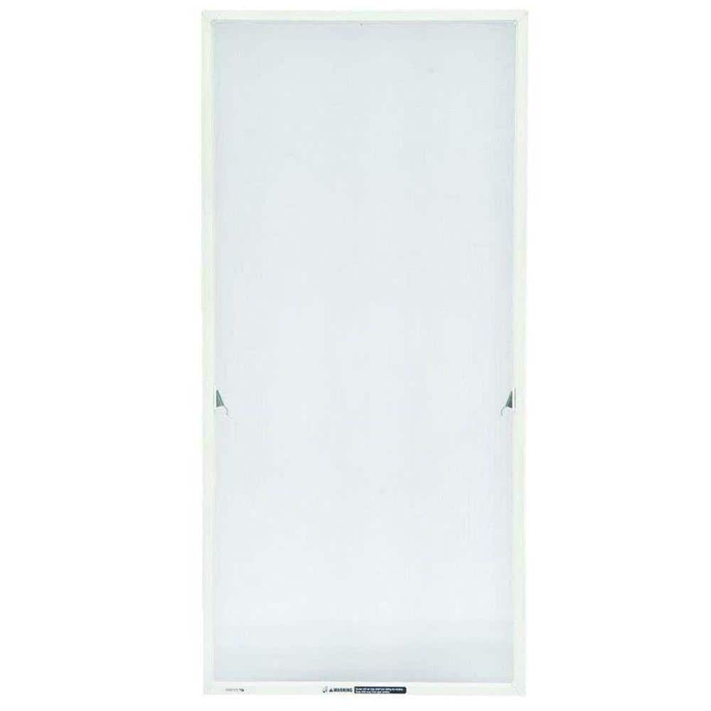 24-15/16 in. x 43-17/32 in. 400 Series White Aluminum Casement Window Scree
