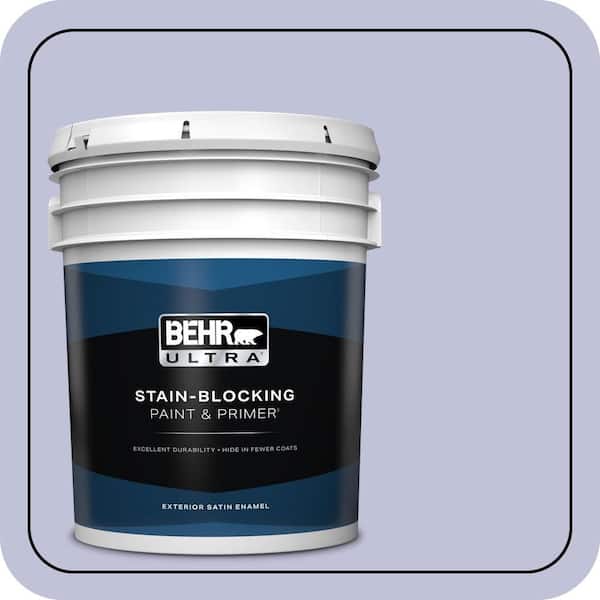 BEHR ULTRA 5 gal. #M550-3 Foxglove Satin Enamel Exterior Paint & Primer