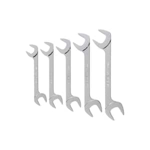 33 mm to 50 mm Angle Head Open End Wrench Set (5-Piece)