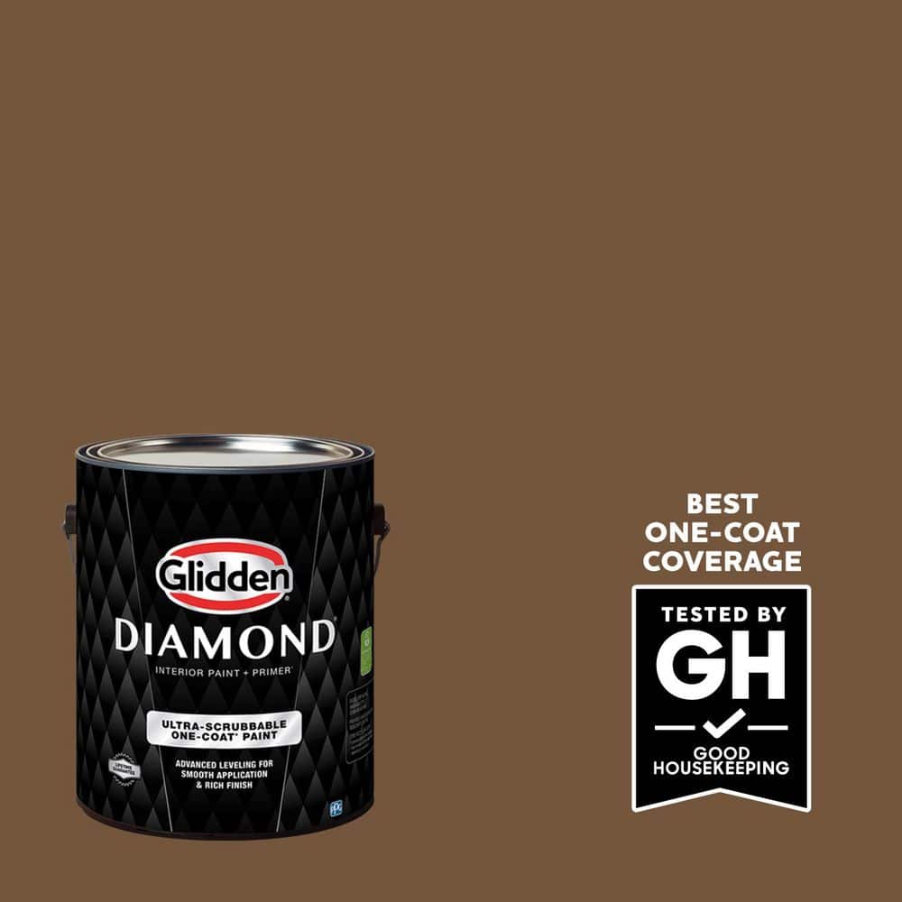 1 gal. #PPG1079-7 Molasses Flat Interior Paint with Primer price history on PriceWatchPro