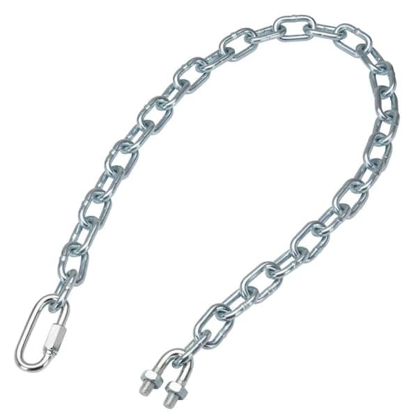 TowSmart 36 in. Towing Safety Chain with U-Bolt and Quick Link