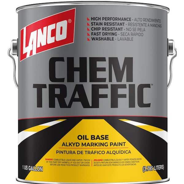 Lanco Chem Traffic 1 gal. Flat White Marking Paint