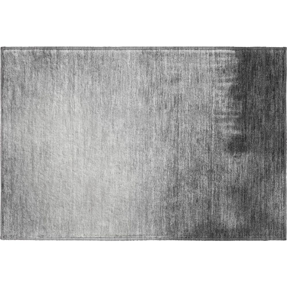 Mayfield Premium Machine Washable Abstract AMF2420 Gray 3 ft. x 4 ft. Area Rug price history on PriceWatchPro