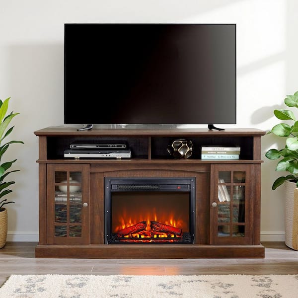 ToolCat 23 in. W x 17.5 in. H 400 sq. ft. Electric Fireplace