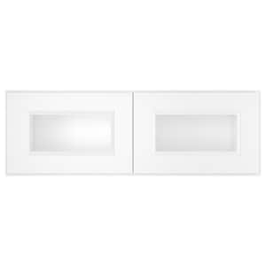 36-in W X 12-in D X 12-in H in Traditional White Plywood Ready to Assemble Wall kitchen Cabinet