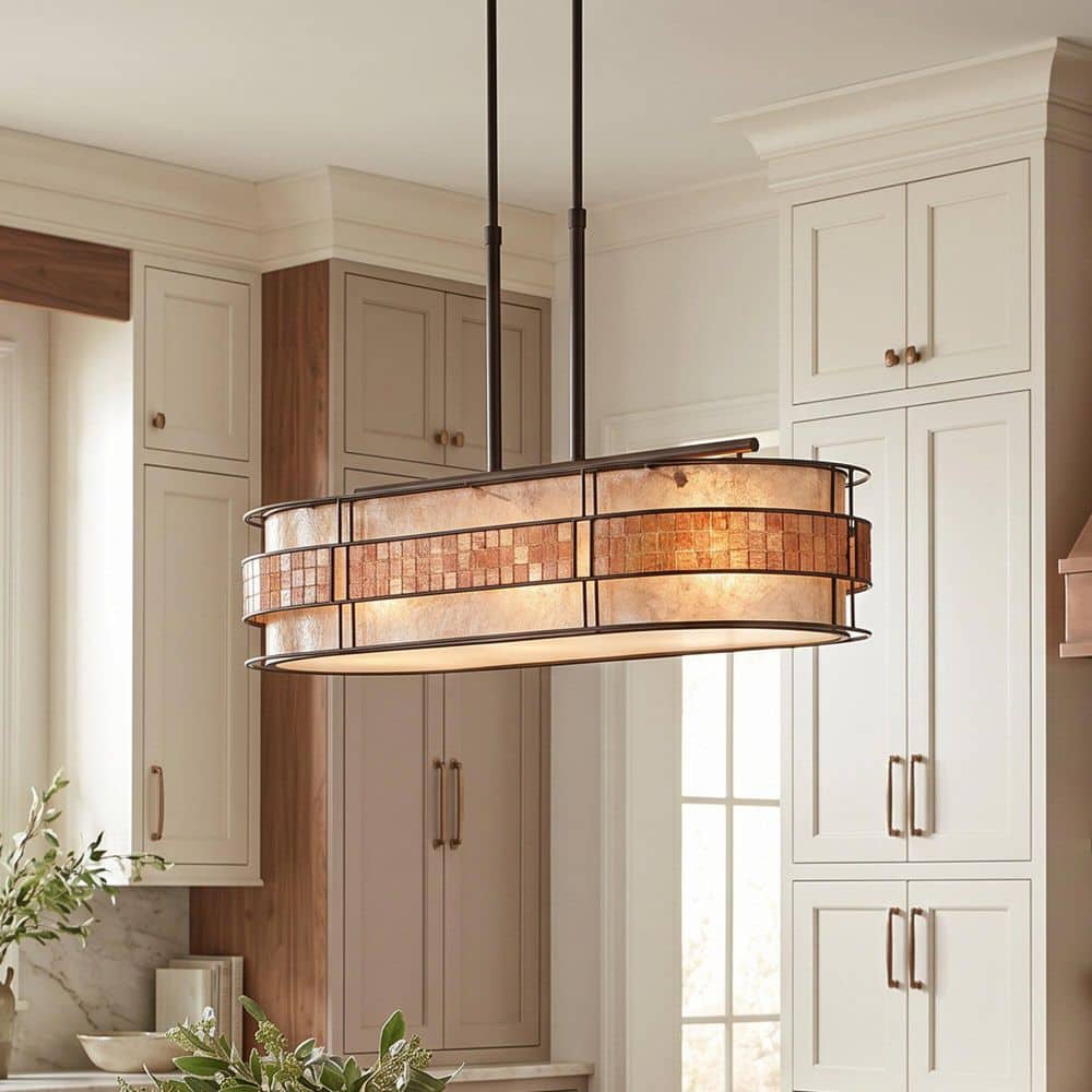 Quoizel Laguna 3-Light Renaissance Copper Chandelier MCLG337RC