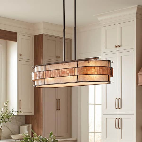 Quoizel Laguna 3-Light Renaissance Copper Chandelier MCLG337RC
