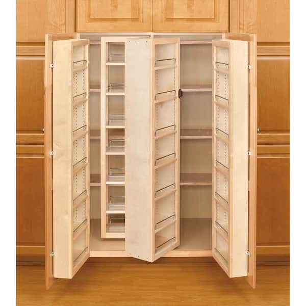 Hardware Resources PPO2-560 Wood Pantry Cabinet Pullout 5-1/2 x 22-1/4 x 60