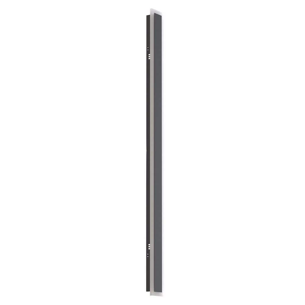 47 in. Black 1-Light Modern Integrated LED Outdoor Wall Light, Waterproof Porch Lantern Sconce for Garden or Patio price history on PriceWatchPro