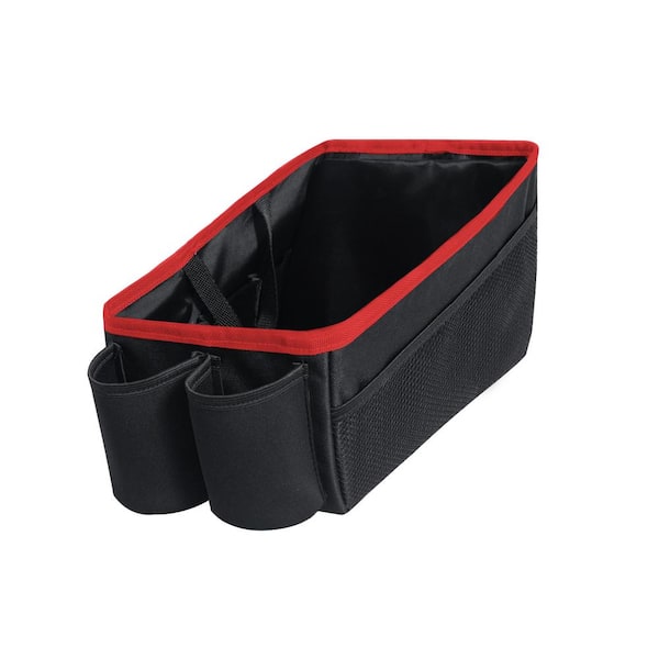FH Group Multi-Use Tote Car Organizer with Cup Holders DMFH1135RED - The Home  Depot