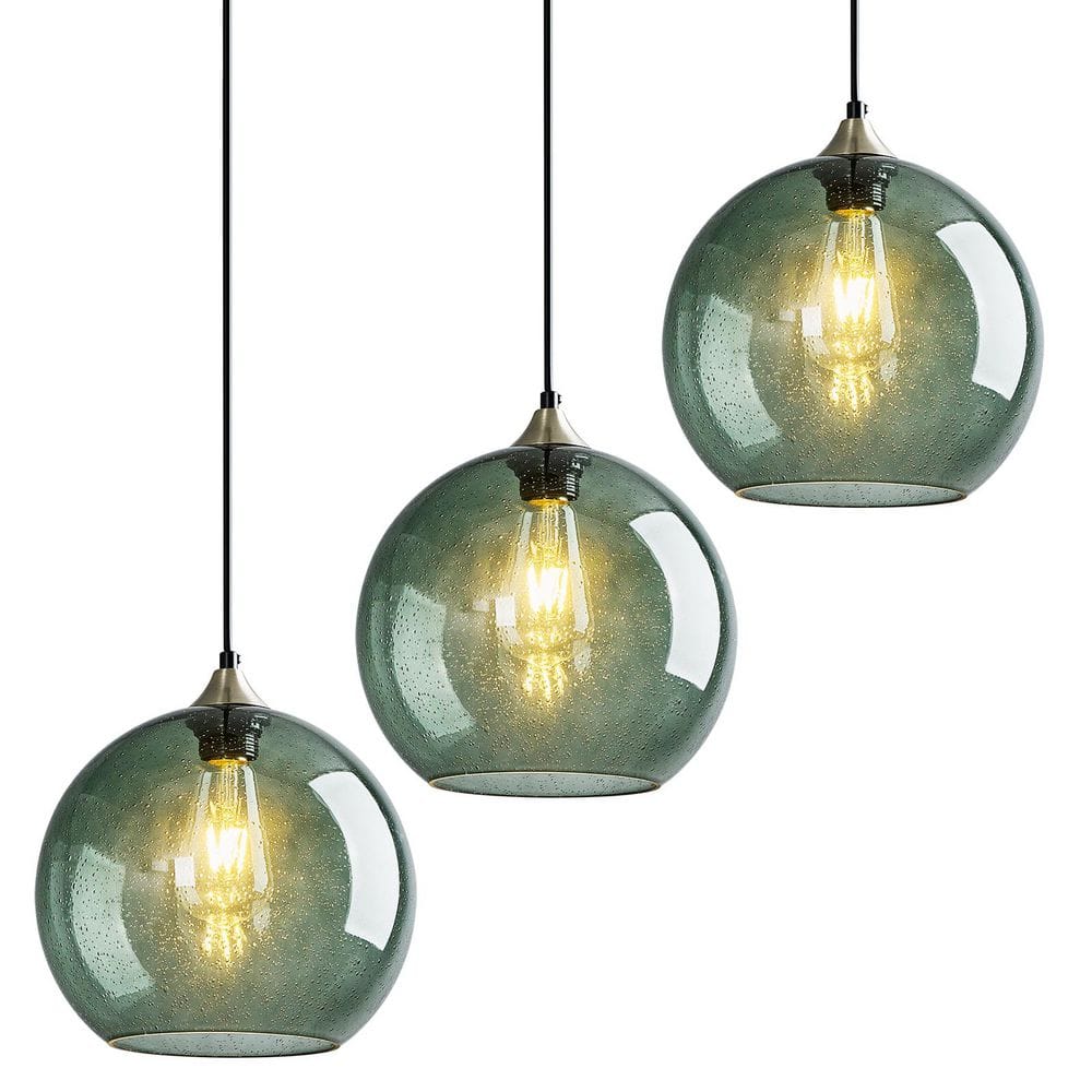 新品未開封。L19031 ライトバンクLB-60S ZHLWIN Home Lighting ‎60-Watts 1 Light 9.84 in. Grey Green Glass