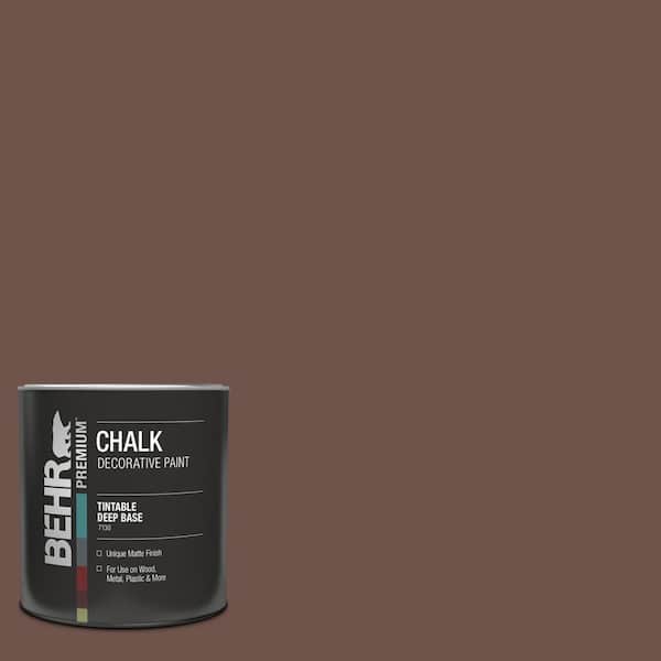 BEHR 1 qt. #N150-6 Coffee Beans Interior Chalk Finish Paint