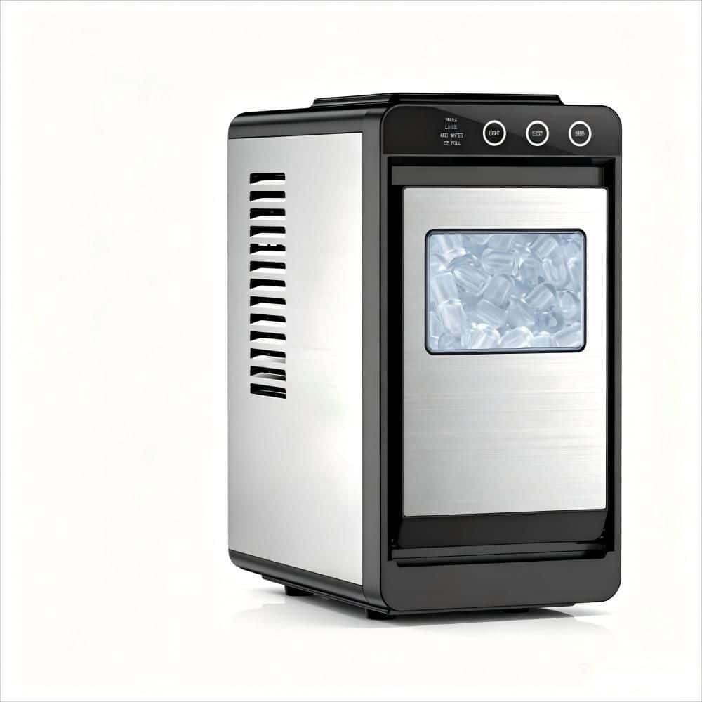 6.69 in 26 lb. Ice Per day Portable/Countertop Bullet Ice Maker in Stainless Steel Silver price history on PriceWatchPro