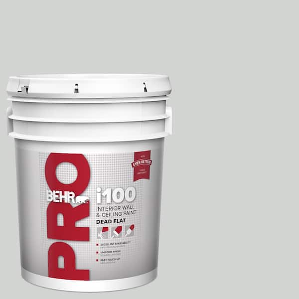 BEHR PRO 5 gal. #780E-3 Sterling Dead Flat Interior Paint