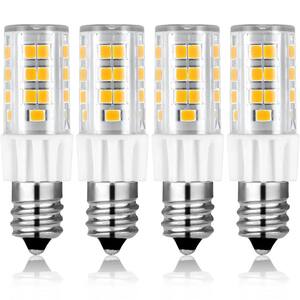 40-Watt Equivalent E12 Base T4/T3 LED Light Bulb 3000K Soft White 4.2-Watt (4-Pack)