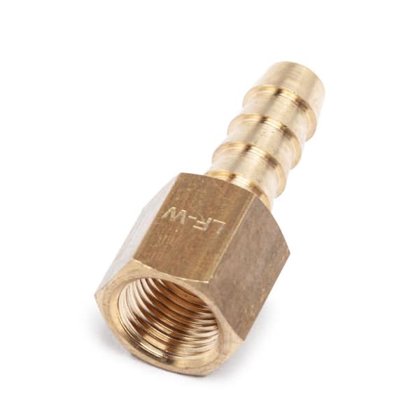 LTWFITTING 1/4 in. I.D. Hose Barb x 1/8 in. FIP Lead Free Brass