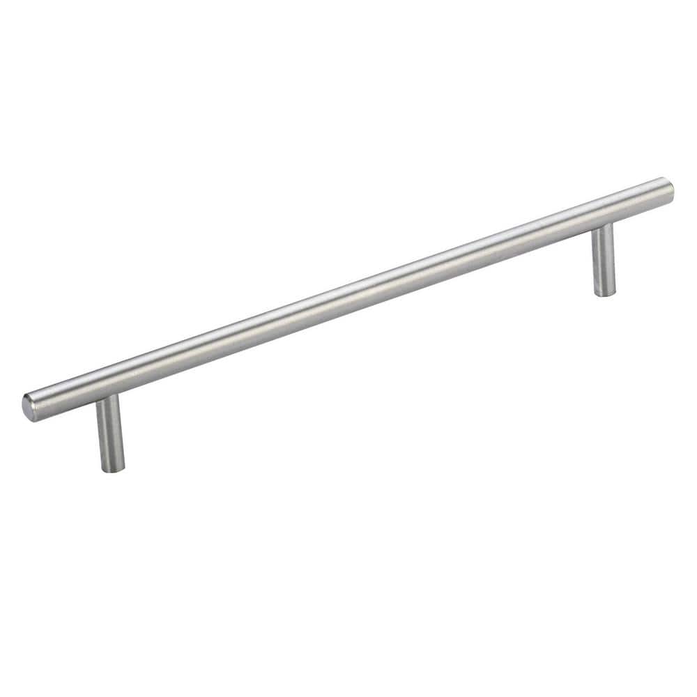 Piacenza Collection 7-9/16 in. (192 mm) Modern Brushed Stainless Steel Cabinet Bar Pull price history on PriceWatchPro