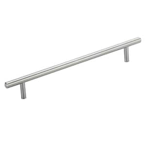 Piacenza Collection 7 9/16 in. (192 mm) Stainless Steel Modern Cabinet Bar Pull