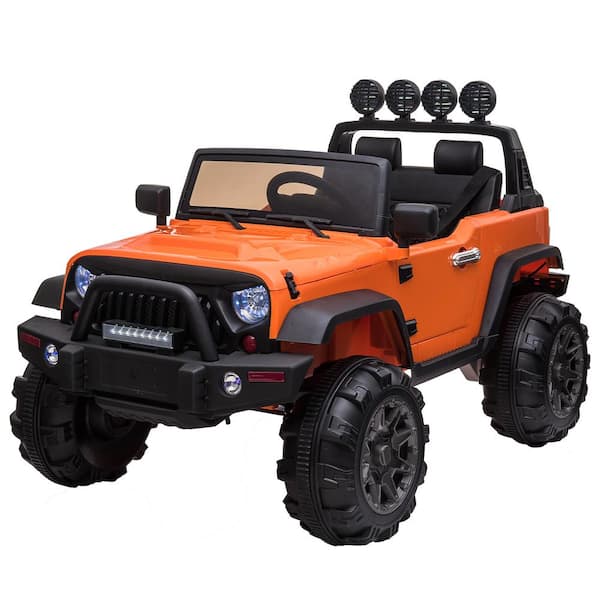 orange toy jeep