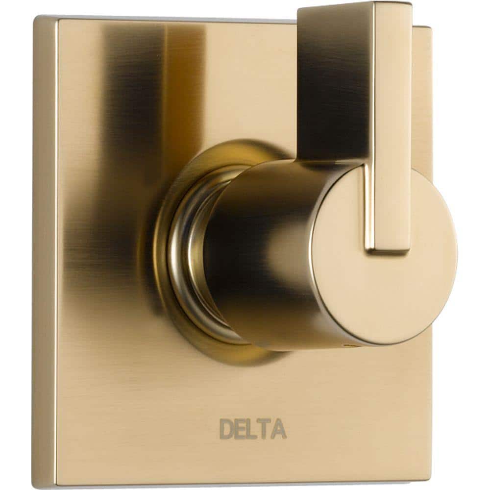 Delta T11800-CZ 1-Handle 3-Setting Diverter Valve Trim Kit in Champagne Bronze 