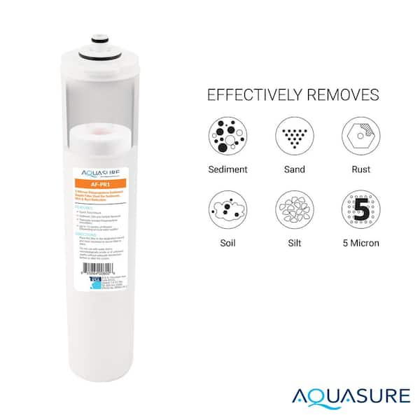 Aquasure Premier Elite Reverse Osmosis Water Filtration System w/ Electric Pump | AS-PR100E