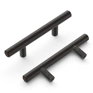 Bar Pulls Collection 2-1/2 in. (64 mm) Center-to-Center Vintage Bronze Cabinet Door and Drawer Bar Pull