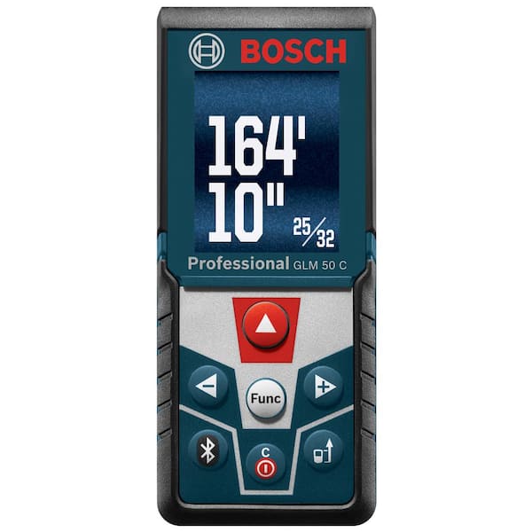 Bosch BLAZE 165 ft. Laser Distance Tape Measuring Tool with Bluetooth and Full Color Display