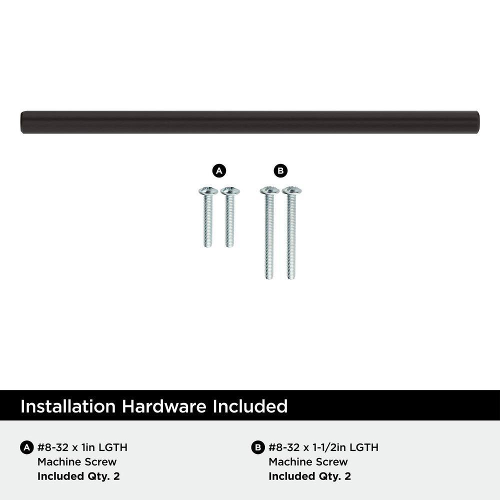 7-Inch Oil-Rubbed Bronze Modern Bar Cabinet Pull