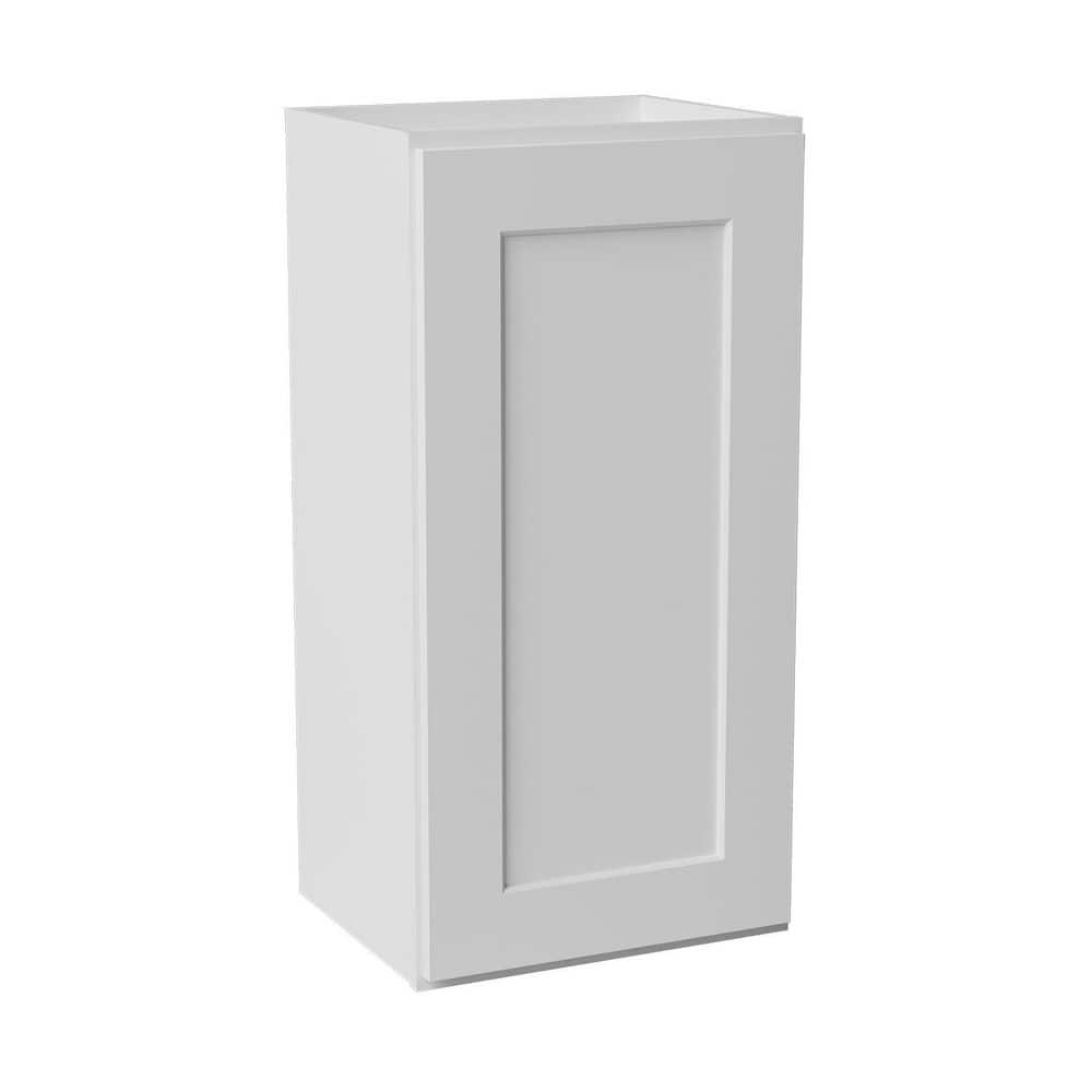 15 in. W x 12 in. D x 30 in. H Ready to Assemble Solid Wood Shaker Wall Kitchen Cabinet in White price history on PriceWatchPro