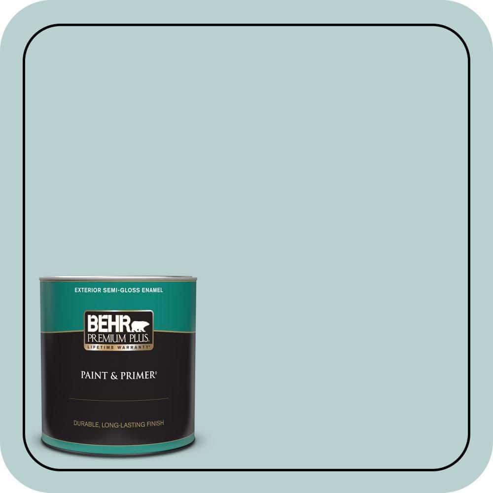 1 qt. #S440-2 Malaysian Mist Semi-Gloss Enamel Exterior Paint & Primer price history on PriceWatchPro