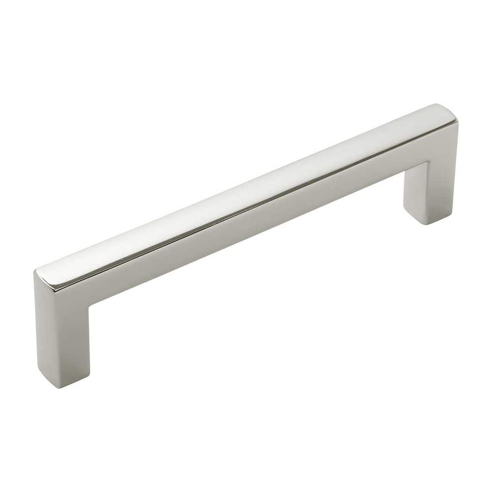 Coventry Collection Pull 5-1/16 in. (128mm) Center to Center Polished Nickel Bar Cabinet Pull price history on PriceWatchPro
