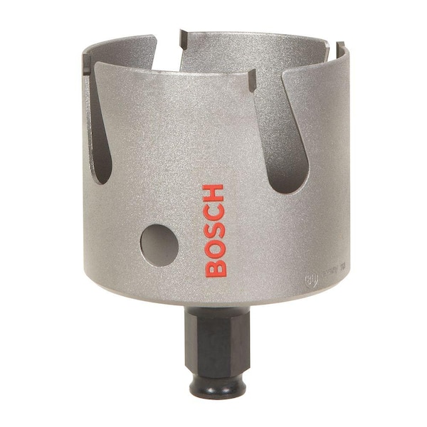 Bosch 2-1/4 in. MultiConstruction Carbide-Tipped Hole Saw for Wood, Masonry, Metal and Fiber Cement