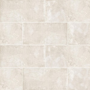 Soreno Ivory 24 in. x 48 in. Matte Porcelain Floor And Wall Tile (16 sq.ft./Case)