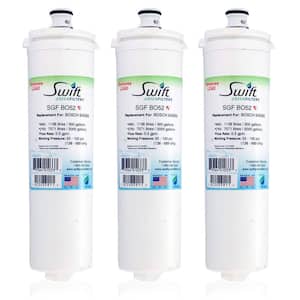 Compatible Pharmaceuticals Refrigerator Water Filter for EVOLFLTR10, 640565 (3-Pack)