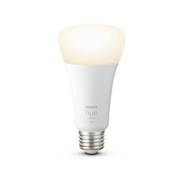 Pretentieloos fiets Vrijgevigheid Philips Hue White A21 100W Equivalent Dimmable Smart LED Light Bulb with  Bluetooth 580845 - The Home Depot