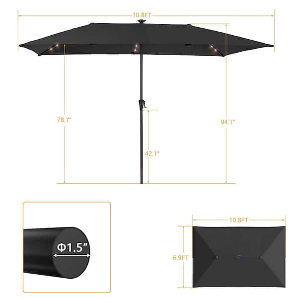 custom patio umbrellas cedar park texas austin tx Create a Rustic Backyard Oasis with Wooden Patio Umbrellas