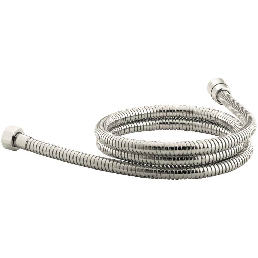 MasterShower 72 in. Metal Shower Hose in Vibrant Polished Nickel